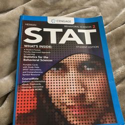 Behavioral Science Statistics Book With Access Card