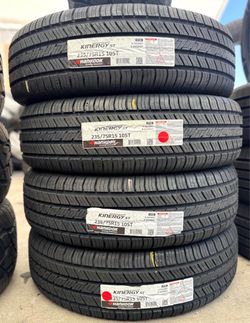 Hankook Kinergy ST 235/75/15 105T Tires โ Set of 4 installed and balanced included