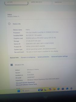 Acer Helios 1 Predator laptop