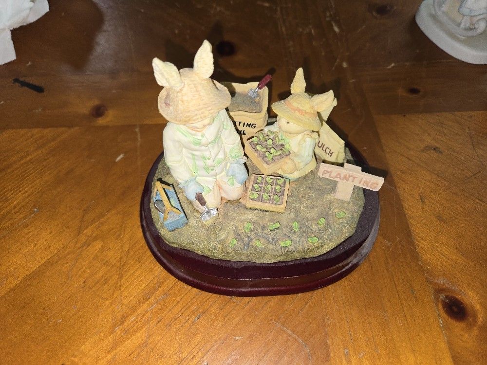 Bunnies In The Garden