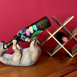 Deer Wine Bottle Holder & Wine Rack