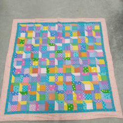 Colorful Handmade Quilt 