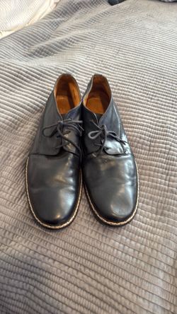 Men’s John Varvatos black leather chukka shoes size 13