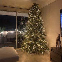 Prelit 7.5 Ft Christmas Tree