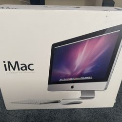 iMac 21.5” I5 500gb 16 Ram W/ Magic Keyboard & Mouse, In Original Box