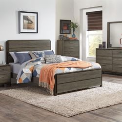 5 PCS NEW QUEEN BEDROOM SET ! MATTRESS SOLD SEPARATELY! SOLD BY MINAS HOME FURNITURE 851 Van Houten Ave Clifton NJ 07013