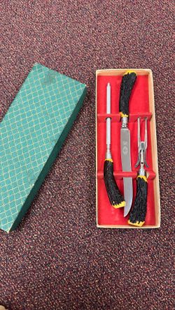 Utensil and sharpening set