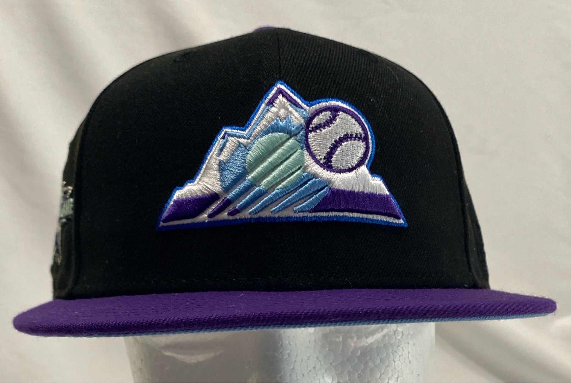 New Era Colorado Rockies Mlb Hat 59Fifty Fitted 7 1/2” Cap