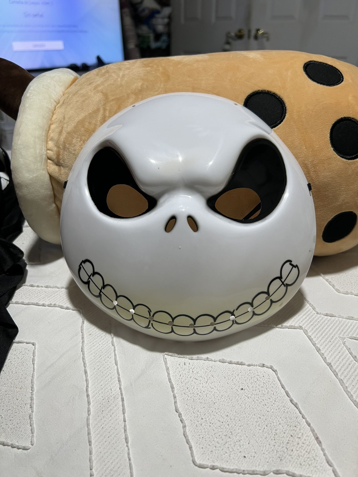 All Mask Available Nightmare Before Christmas Jack Skellington Halloween Half Mask