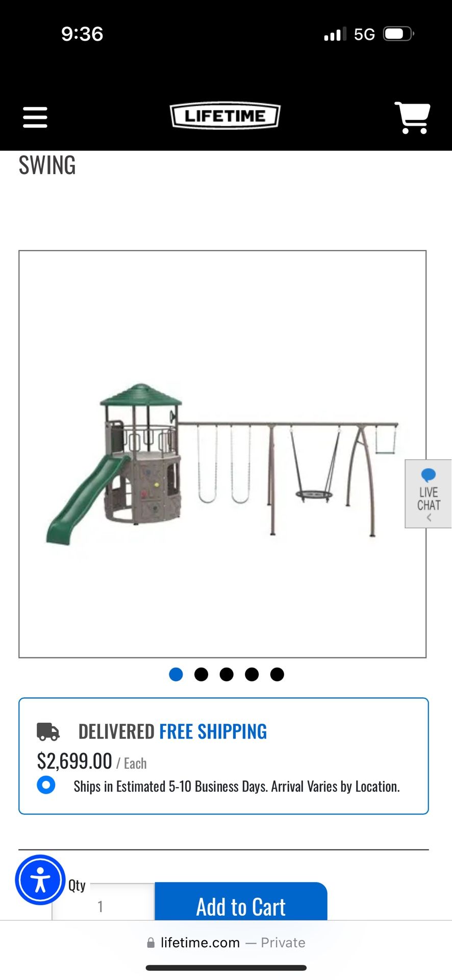 Lifetime Playset