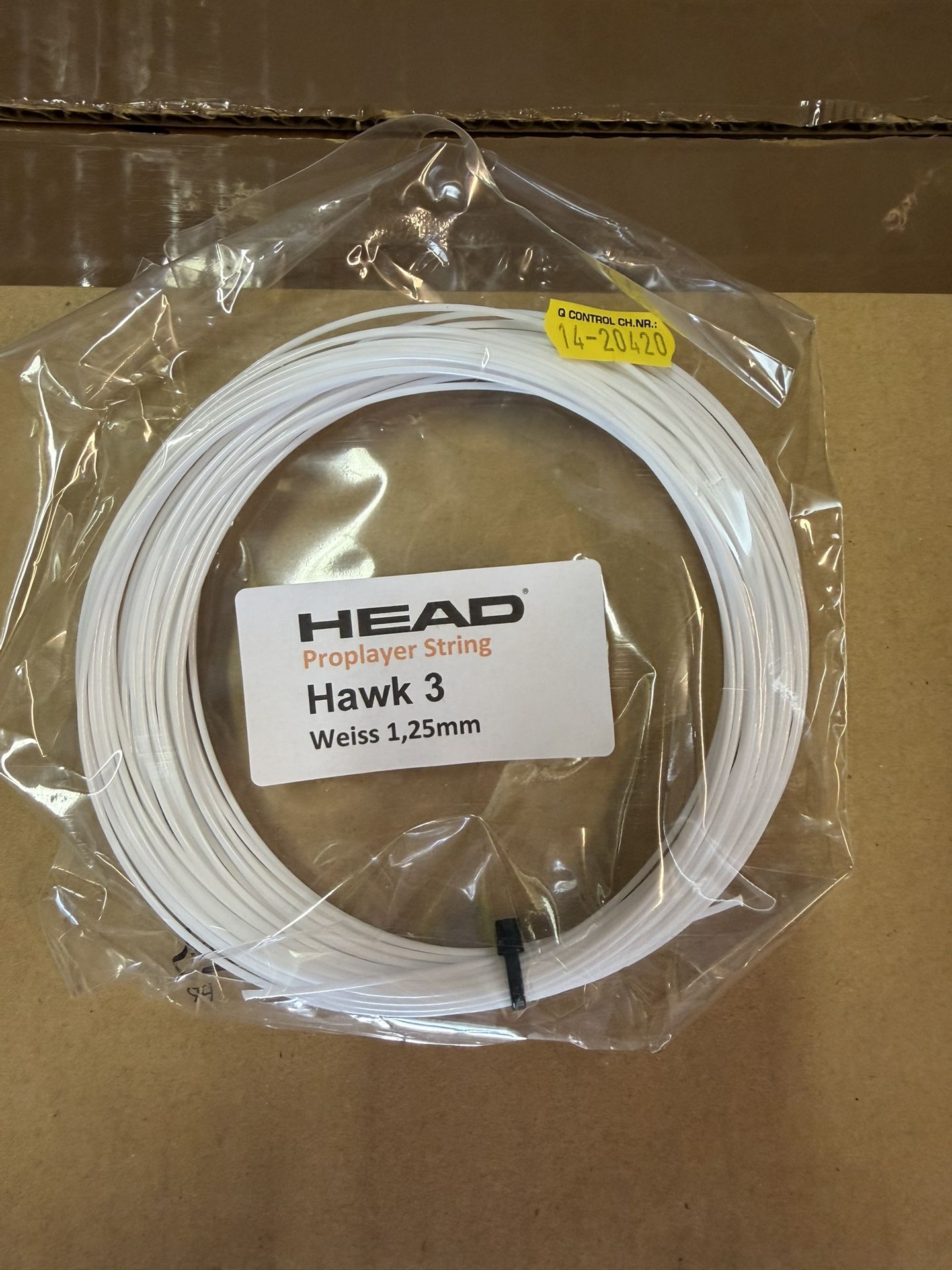 Hawk String Head Hawk 3 Tennis String 1.25mm 16 Gauge for Sale in San Diego, CA ...