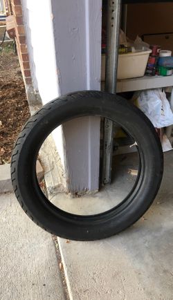 Slightly Used Motorcycle tire