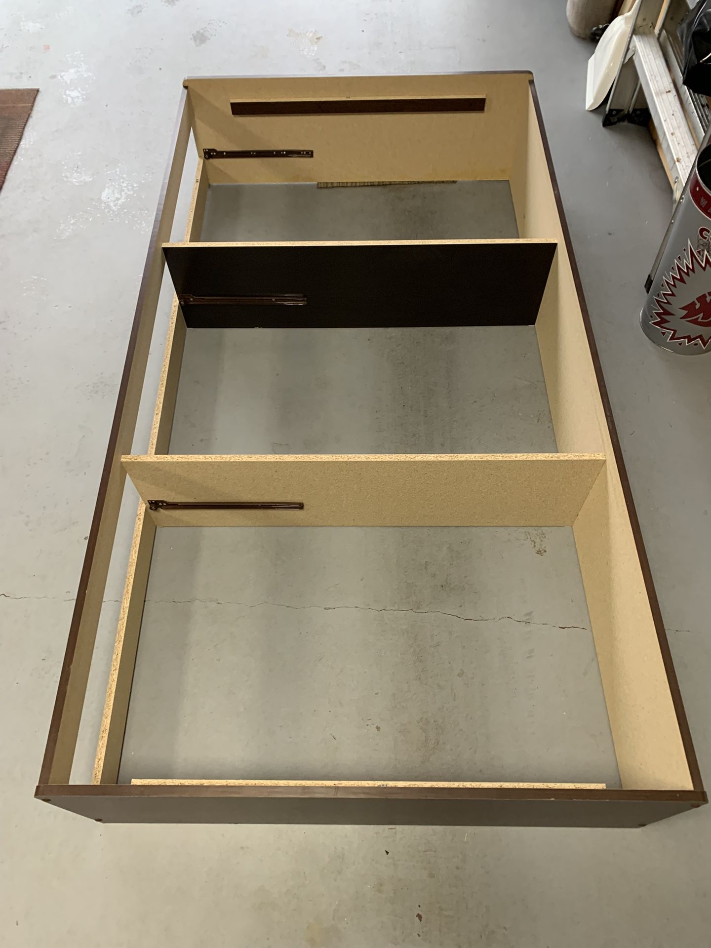 Platform Bed With Drawers And Mattress 