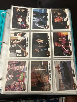 Vintage 1989 Batman Movie Trading Cards – Topps Collection w/ Binder