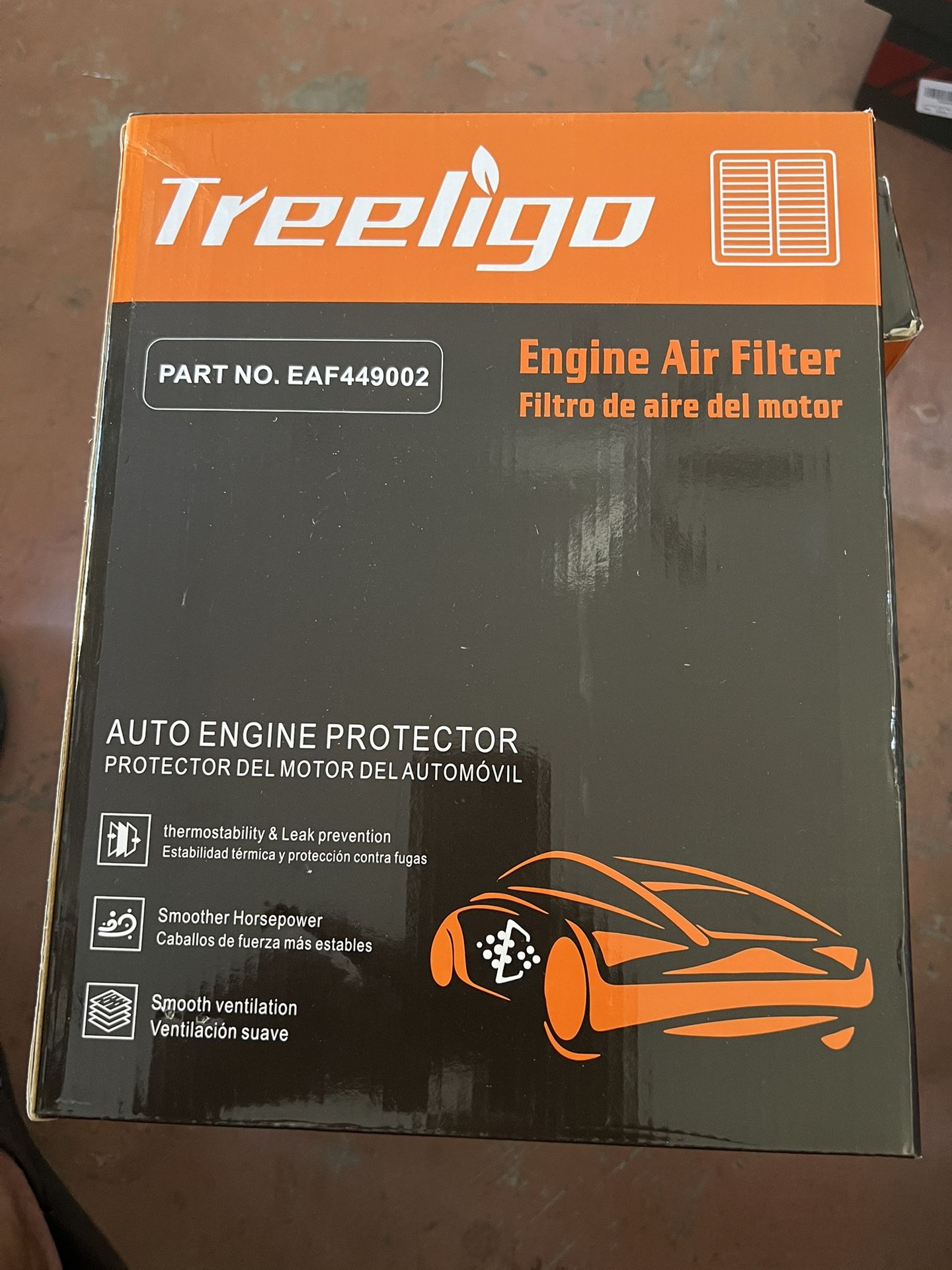 Engine Air Filter. Silverado, Suburban, Tahoe, Escalade, Sierra y Yukon XL.