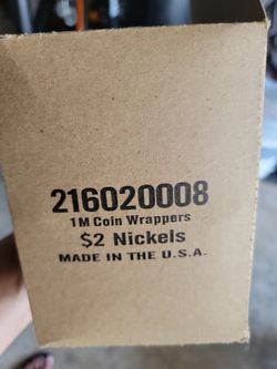 Nickel Coin Wrappers