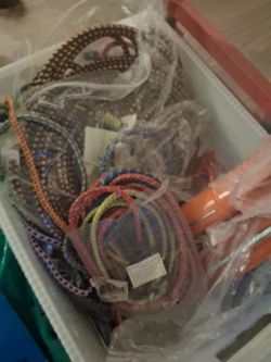 Bungie cords and caulking guns