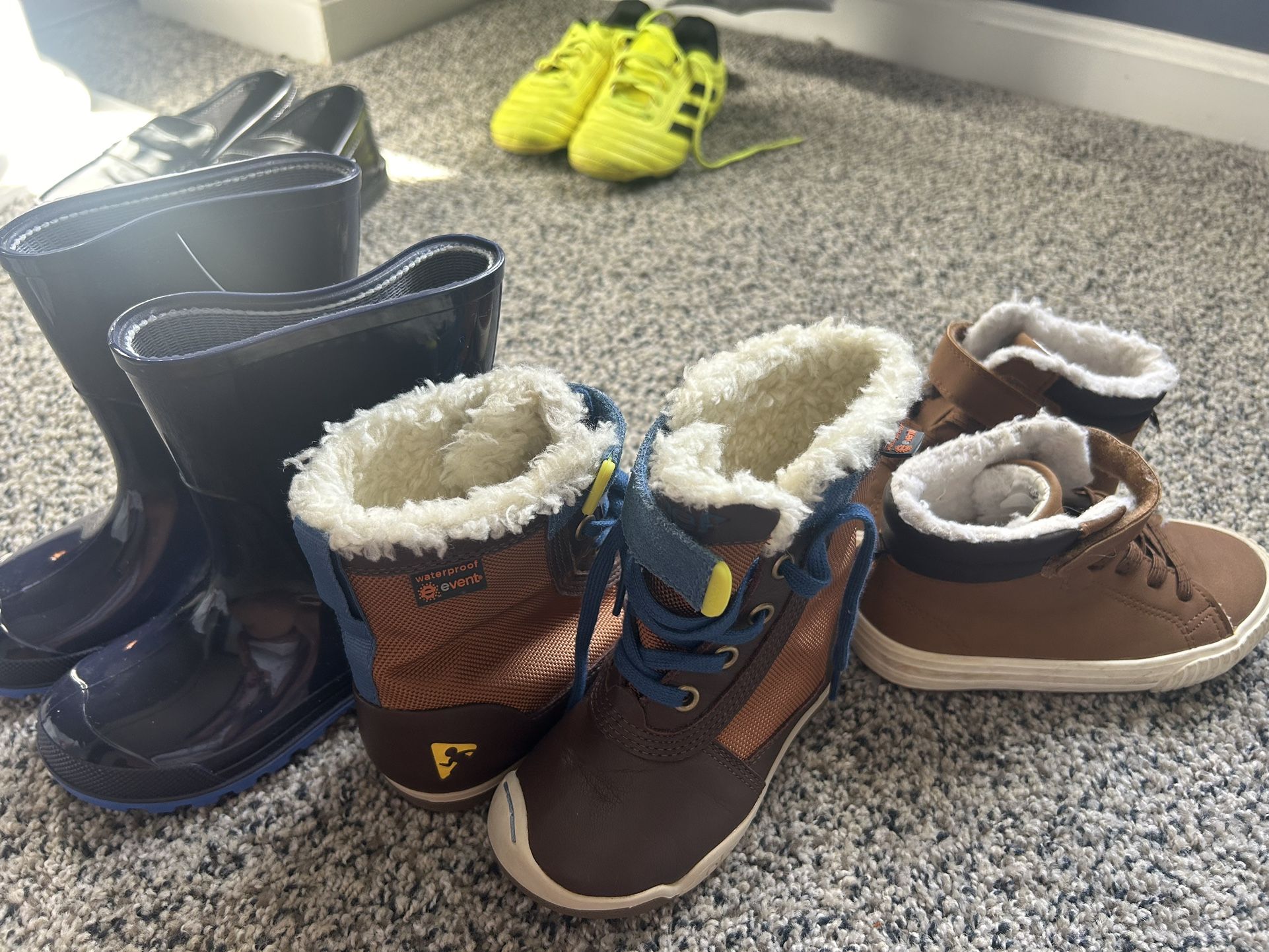 Boys Boots For Rain And Snow