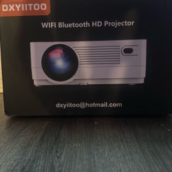 Wi-Fi Bluetooth 4k Projector 