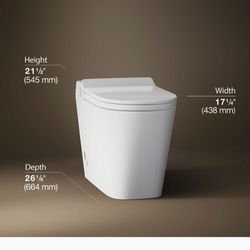 New Kohler Leap Smart Toiler