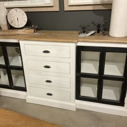 Bourchier White Sideboard with Drawers Mercana