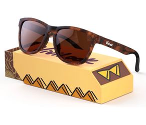 Sunglasses for Women Men, Elastic Touch Polarized Womens Sunglasses, UV400 Protection TR Sun Glasses Pippop