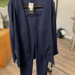 Navy Blue Blazer Set