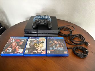 Sony PS4 Console Bundle with Games and Controller