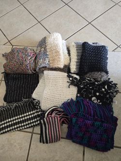 Thick scarves