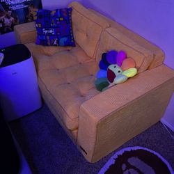 Orange Pull Out Sofa