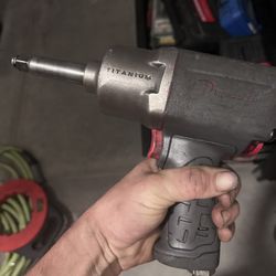 Titanium I.R Impact 2in Extension And Chicago Die Grinder 