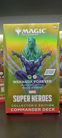 Marvel Super Heroes Commander Deck - Wakanda Forever (Collector's Edition) - Commander: Marvel Super Heroes (MSC)