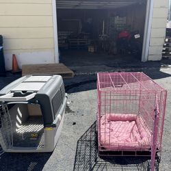 Cage For Dogs : $25 Each Or 40 For Both 
