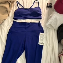 Lululemon Dark Blue Set