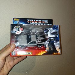 Transformers Gigawatt 40 Anniversary Figure Back To The Future 
