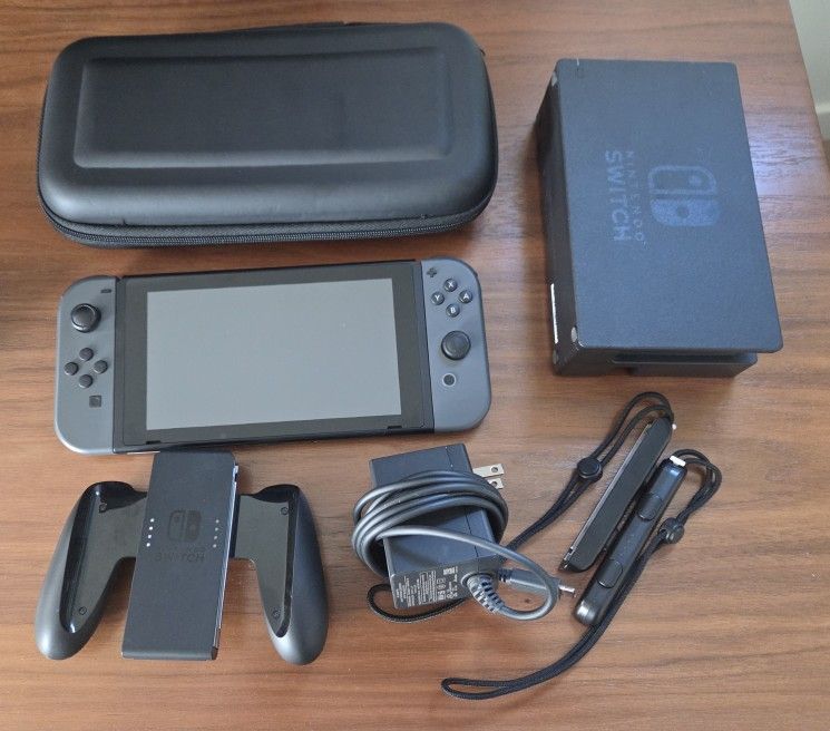 Nintendo Switch w/ Dock and Carrying Case