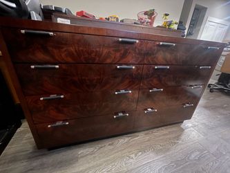 TRUMP HOME 12-Drawer Dresser – Solid & Heavy-Duty – Elegant Wood Finish