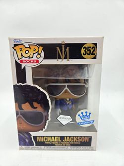 Funko Pop! Rocks Michael Jackson Diamond Collection #352 Exclusive 1984 Grammys