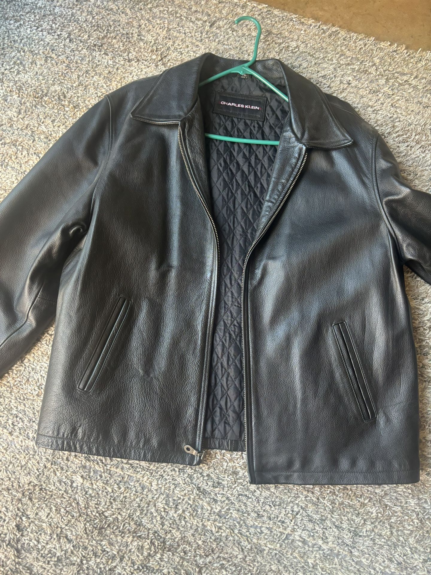 Leather Jacket XL