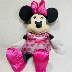 16” Disney Store Minnie Mouse Pink Paste Pretty Plush
