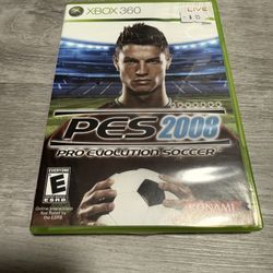 PES 2008 Pro Evolution Soccer Xbox 360