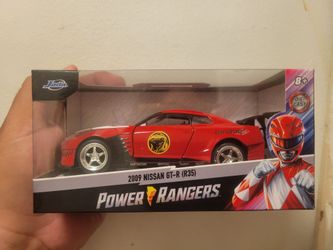Jada Power Rangers 2009 Nissan GT-R R35 Die-Cast