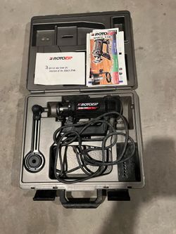 RotoZip Spiral high speeds Saw, Model SCS01. Made in the USA, 120V, 50/60 Hz