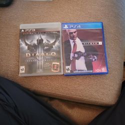 Ps3 Diablo + Ps4 Hitman 2
