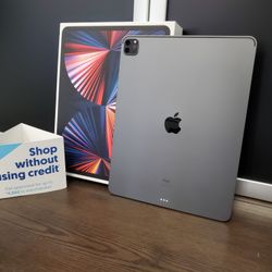 Apple iPad Pro 12.9in 5th Gen M1 Chip 256GB LTE  - $1 DOWN TODAY, NO CREDIT NEEDED
