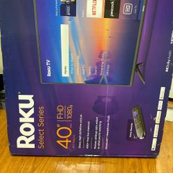 40 Inch Roku Tv Brand New 