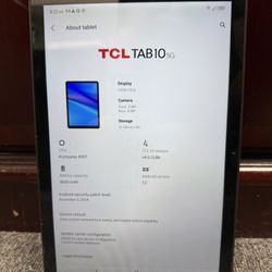 TCL TAB10 5G Tablet