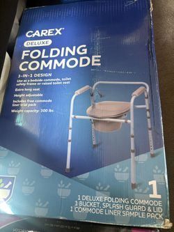 3 In 1 Folding Commode 