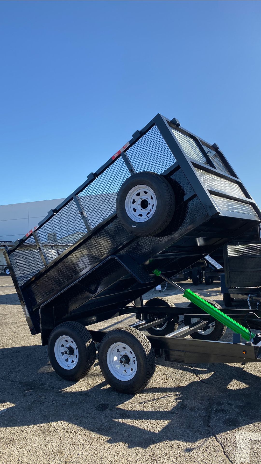 8x10x4 DUMP TRAILER