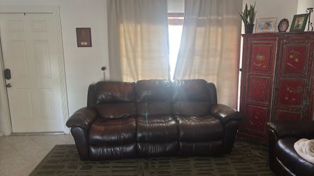 LEATHER COUCHES- NEED GONE ASAP